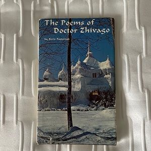 Vintage Hardcover Book “ The Poems of Doctor Zhivago”